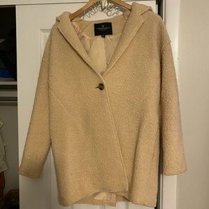 American eagle faux furry jacket